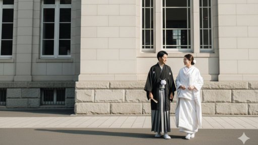 和装前撮りの写真 1